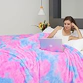 MUGD Soft Blankets Fuzzy Twin Bed Fleece Blanket Kids Warm Throw Blanket for Bed