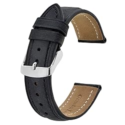 BISONSTRAP Watch Strap 23mm, Vintage Leather