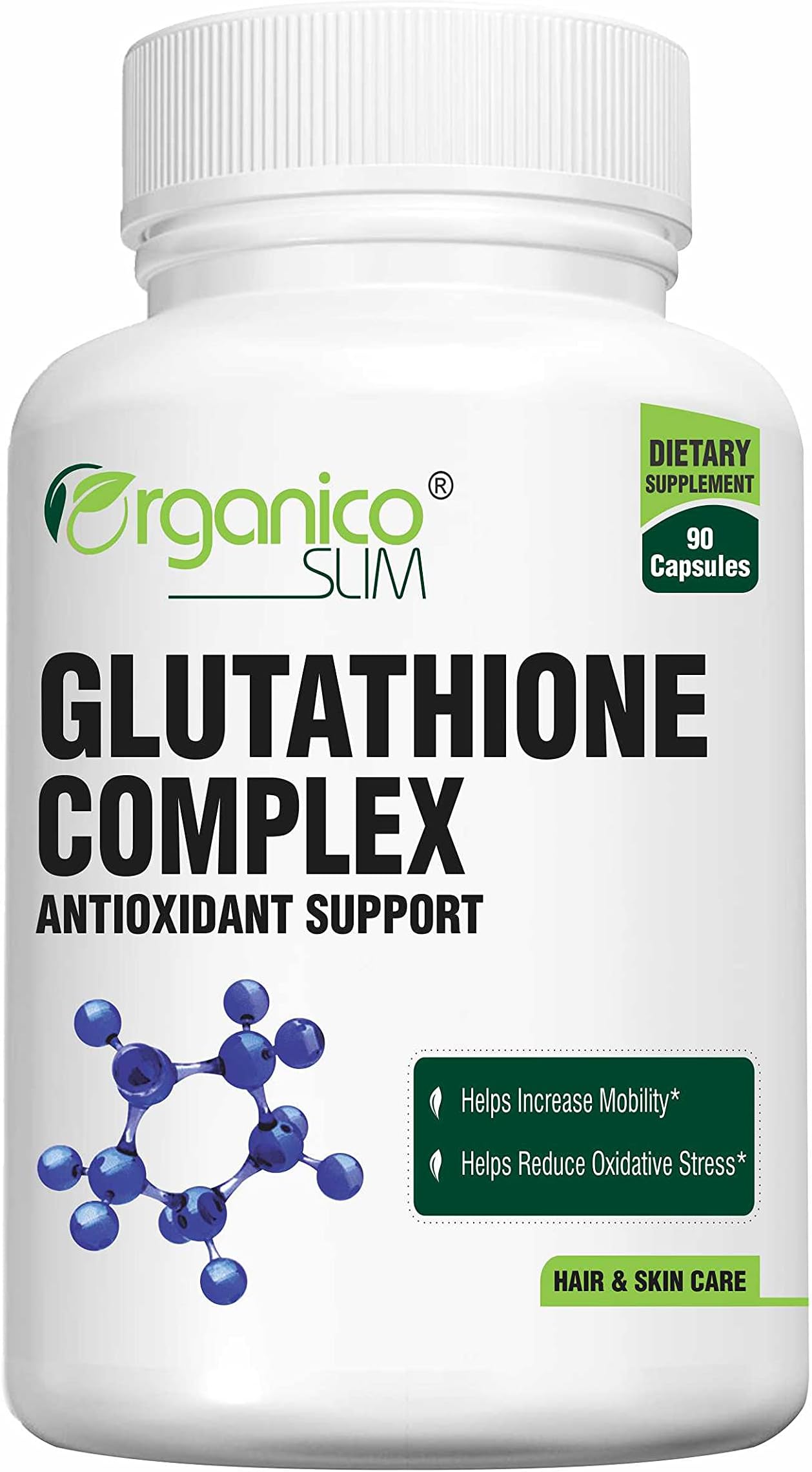 OrganicoSlim Glutathione Complex 7X (1000 mg) - Pack of 30 Tabs
