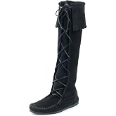 Minnetonka Men's Front Lace Knee High Boot