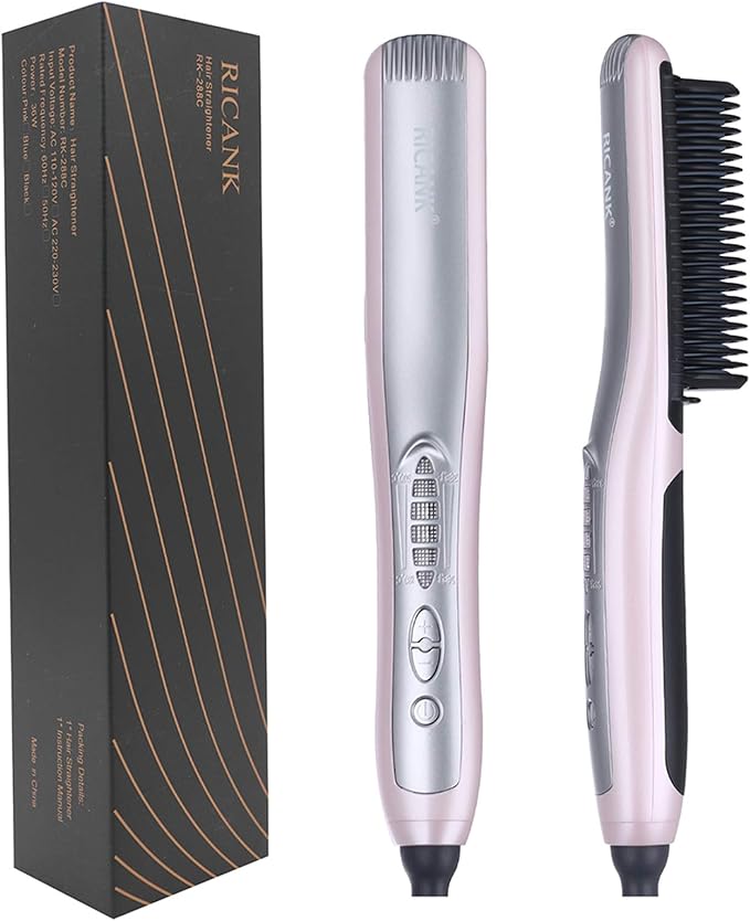 k skin hair straightener brush