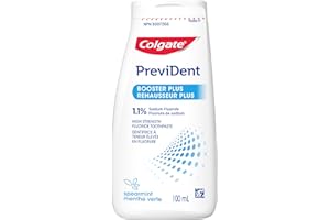 Colgate PreviDent 5000 ppm Booster Plus Toothpaste - Spearmint, 100mL - Fluoride Enamel Protection, Sensitive Teeth Relief, T