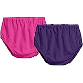 City Threads Baby Girls Boys Diaper Covers Bloomers Cotton Soft Comfortable Durable Made in USA 2-Pack