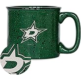 Rico Industries NHL Hockey Speckle 12oz Laser Engraved Campfire Mug