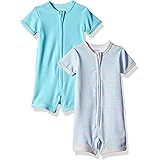 Hanes Ultimate Baby Zippin 2 Pack Rompers