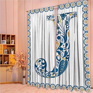 Amazon Com Zhicassiesophier Modern Style Room Darkening Blackout