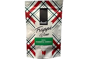 D'MARIE Frozen Holiday Cocktail Drink Mix - Makes 8 Cranberry Mimosa Slushies - Drink Powder Pouches for Alcohol - All Natural Low Sugar Mixer, No Blender Needed