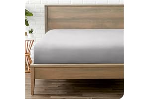 Bare Home Microfiber Fitted Sheet - Premium 1800 Microfiber - Ultra-Soft Hotel Luxury - Deep Pocket - Durable and Long Lastin