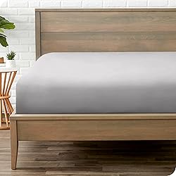 Bare Home Fitted Bottom Sheet King Size - Premium