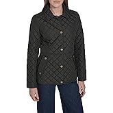 Tommy Hilfiger Women's Snap Front Long Sleeve Quilted Jacket