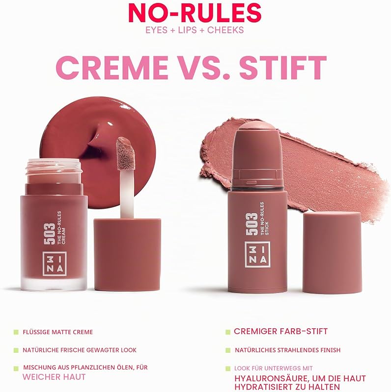 - The No-Rules Cream 503 - Liquid Blush 3 in 1 Nudefarbenes Rosa — Foto 7 von 7