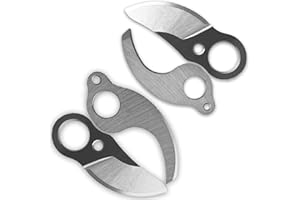 NIUBGONER Electric Pruning Shears Replacement Blade, 25mm(0.98") Cutting Diameter,Fits Makita,Fits DeWalt,Fits Kebtek and more.（2pcs）