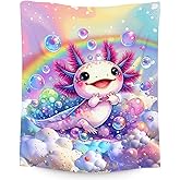 Axolotl Blanket Gifts Girls Blankets for Kids - 40x50 Inches Soft Cute Throw for Toddler