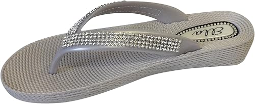 ella diamante flip flops