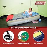 Coleman Airbed Comfort Bed Single Camping Mat 188 x 82 x 22 cm Green view 5