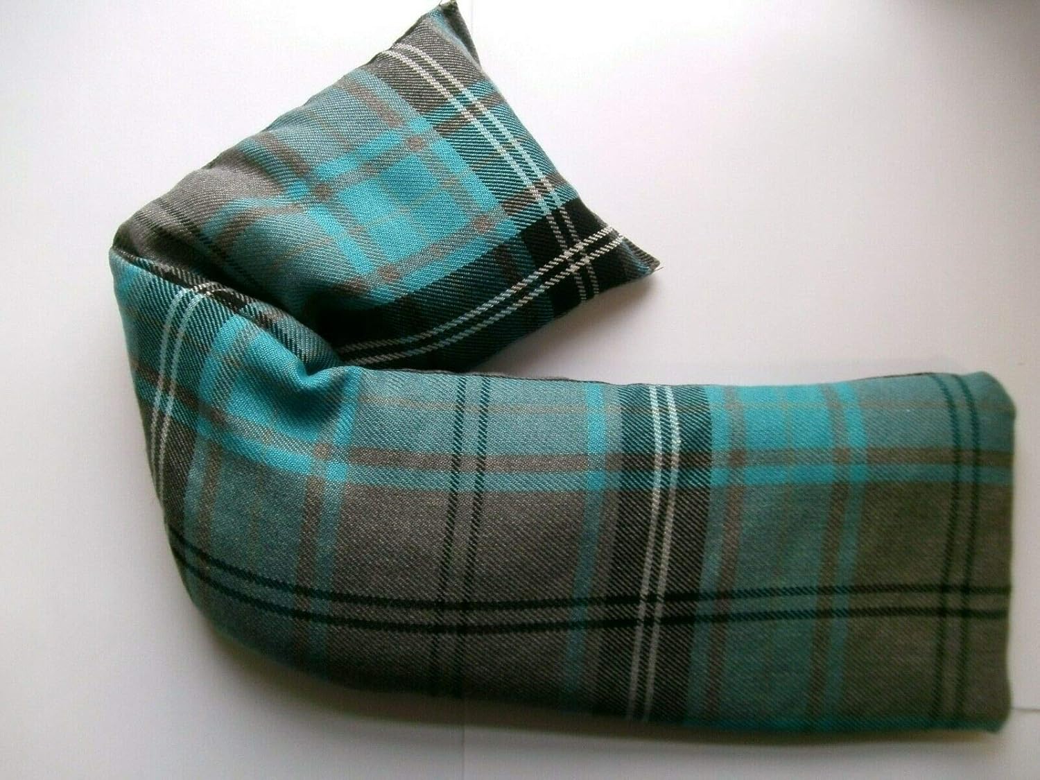 Large Wheat Heat Pack Cotton Tartan Microwave Wheat Bag Lavender