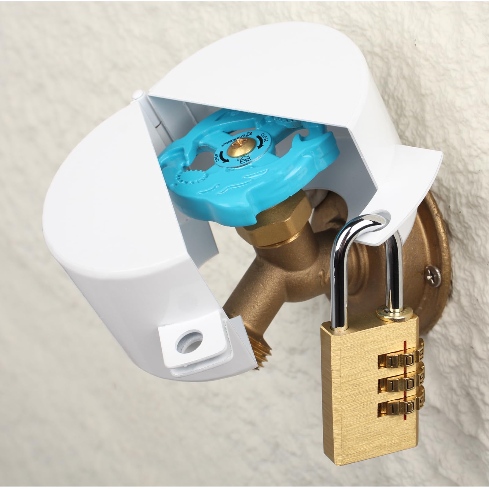 Faucet Locks Outdoor,Hose Spigot，Made of Metal