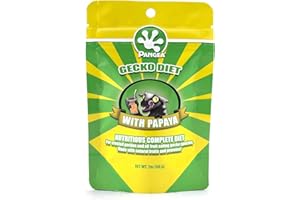 Pangea Papaya Fruit Mix Complete Crested Gecko Food, 2 Oz.