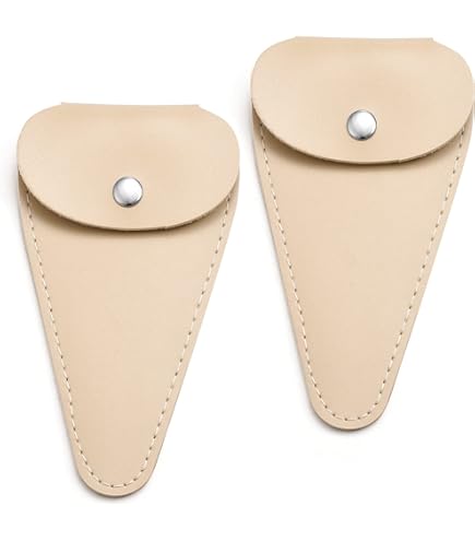 8 Protège-pointes De Ciseaux En Cuir PU – 8 Couleurs, étui Protection Portable, Pour Couture, Artisanat