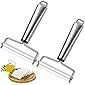 2 Pieces Cheese Slicer Stainless Steel Cheese Cutter Stainless Steel Cheese Slicer Kitchen Cooking Tool for Cutting Soft…