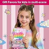 GINMLYDA Pop Secret Diary for Girls with Invisible Pen Lock Notebook 160 pp view 8