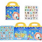 Sank Portable Jelly Quiet Book, Toddler Busy Book, 6 Themes Preschool Learning Activities Quiet Book, Preschool Activity Lear