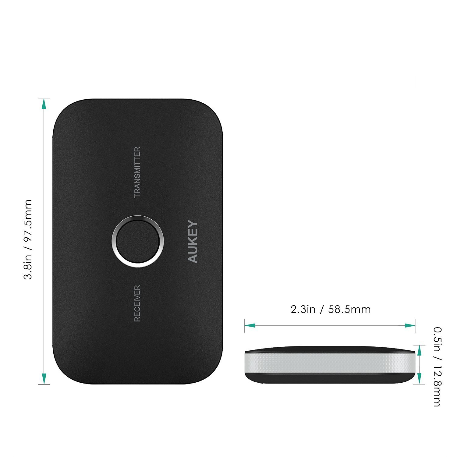 AUKEY Bluetooth Transmitter & Receiver, Wireless Stereo Audio Adapter