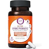 Natures Instincts Ultra Spore Probiotic with Live Strains | Daily Soil Based Probiotic for Digestive Support & Gut Health | Soy-Free, Dairy-Free, Gluten-Free, Non-Refrigerated Probiotics, 30 Capsules