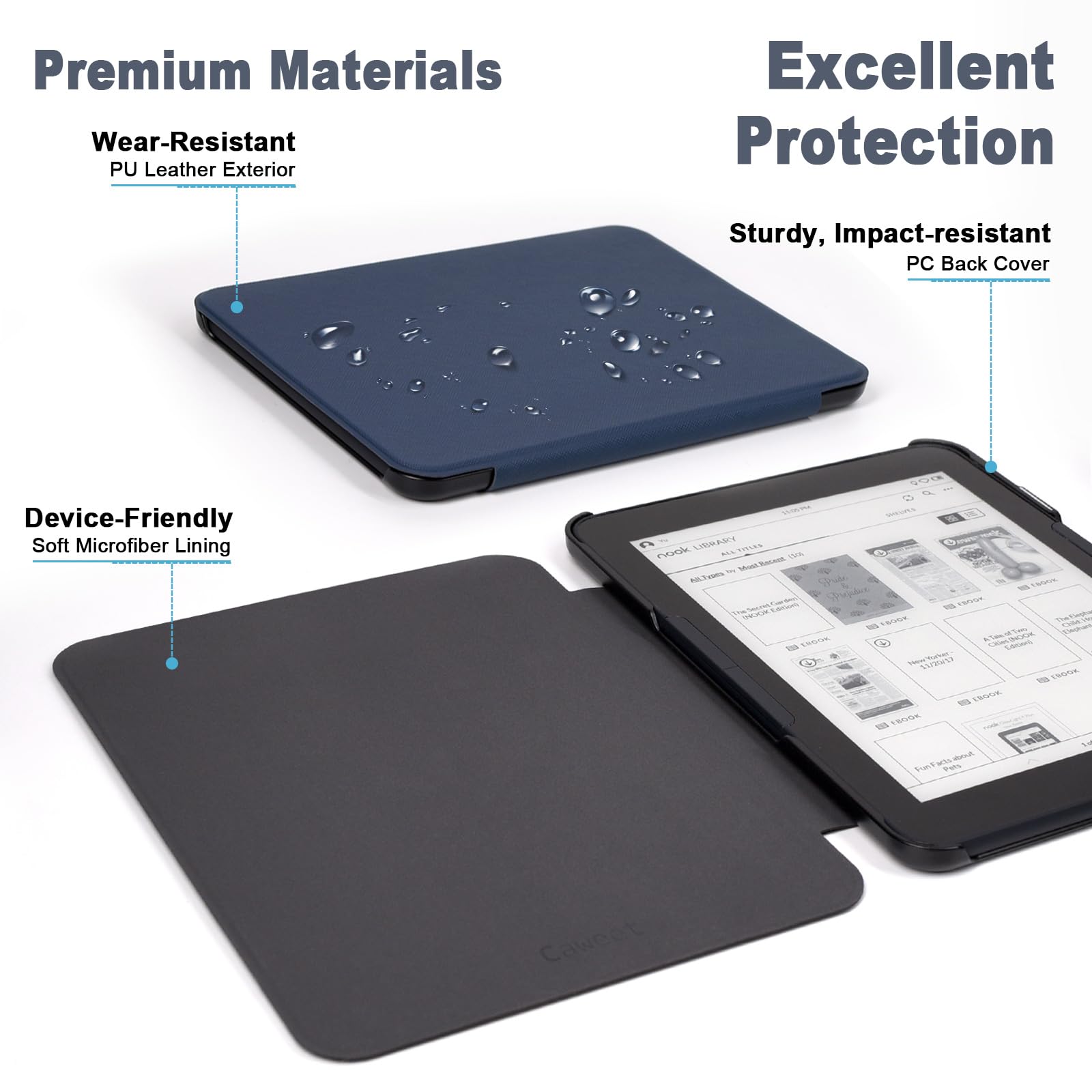 Caweet Case for Nook GlowLight 4 Plus 7.8