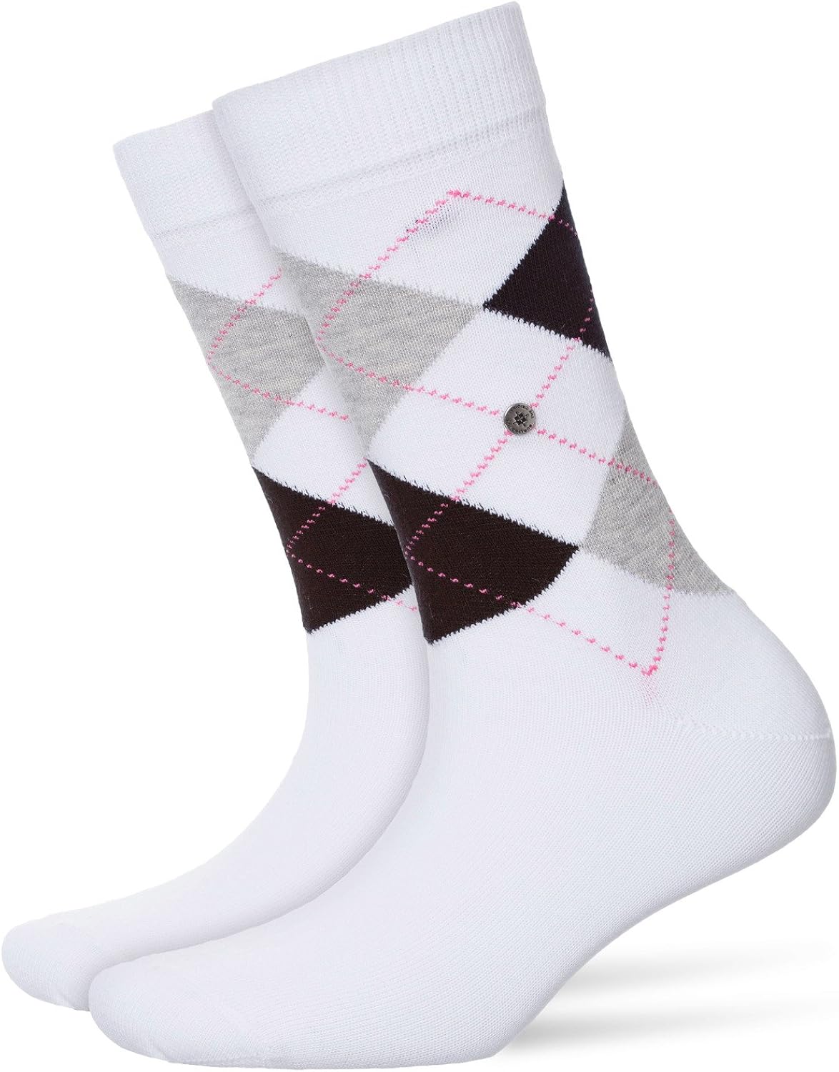 Burlington Women's Socks, QUEEN, Short Stocking, Onesize 3641, Argyle