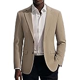PJ PAUL JONES Mens Blazer Casual Sport Coats Two Buttons Slim Fit Sport Suit Jackets