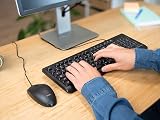 Trust Taro Wired Keyboard and Mouse Set UK QWERTY Full-Size Spill-Resistant view 7