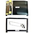 wzqrps Replacement Laptop LCD Cover Back Rear Top Lid with Front Bezel and Hinges for Acer Nitro 5 AN515-51 AN515-53 AN515-41 42 60.Q2SN2.002 AP211000700 AP211000800