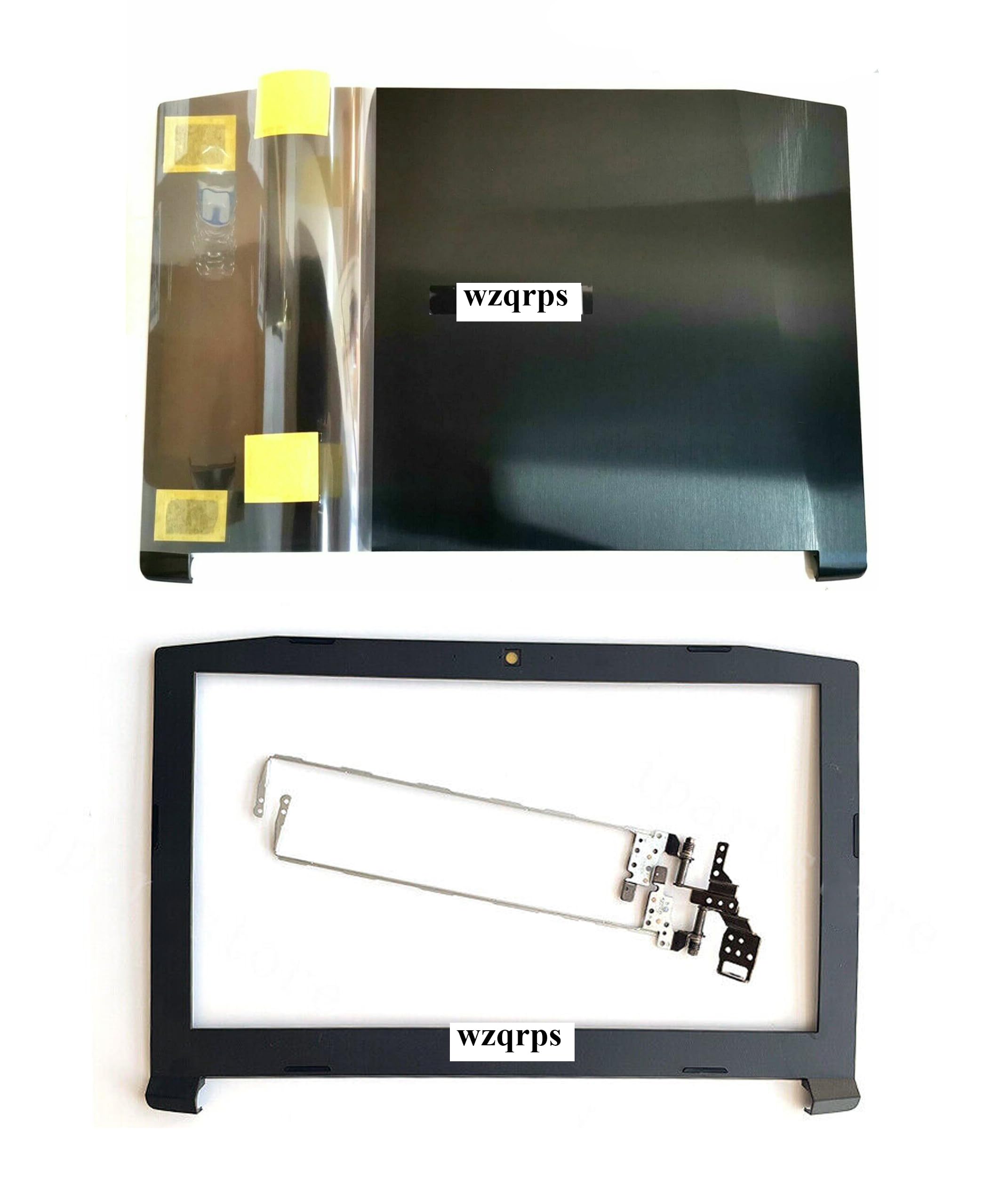 Photo 1 of wzqrps Replacement Laptop LCD Cover Back Rear Top Lid with Front Bezel and Hinges for Acer Nitro 5 AN515-51 AN515-53 AN515-41 42 60.Q2SN2.002 AP211000700 AP211000800
