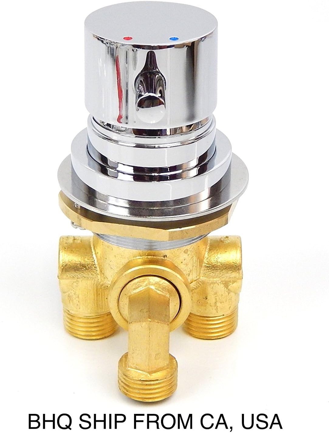 Beauty Headquarters Pedicure SPA Chair Faucet 3 Way HOT and Cold Mixer Valve: Garden & Outdoor