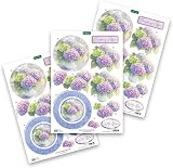 Katy Sue Thinking of You 3D Die-Cut Decoupage Pack 12 sheets view 4