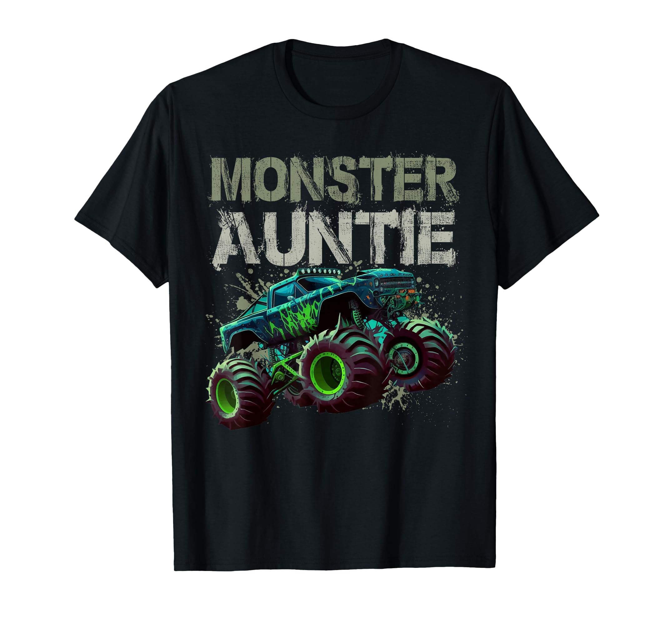 Photo 1 of ***STOCK PHOTO FOR REFERENCE ONLY
Monster Truck Auntie Family Matching Monster Truck Lovers T-Shirt M