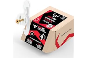 Bullfix Extra Heavy Duty Drywall Anchors, Holds up to 293lbs, Hollow Wall Anchor Mount Set, Plasterboard Fixings Kit with Screws & 13/16" Drill Bit, Drywall Anchors and Screws Kit - 24 Pack