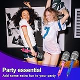Jagowa 4Pcs Inflatable Microphone Kids Adults Party Toys Colorful Pack view 7