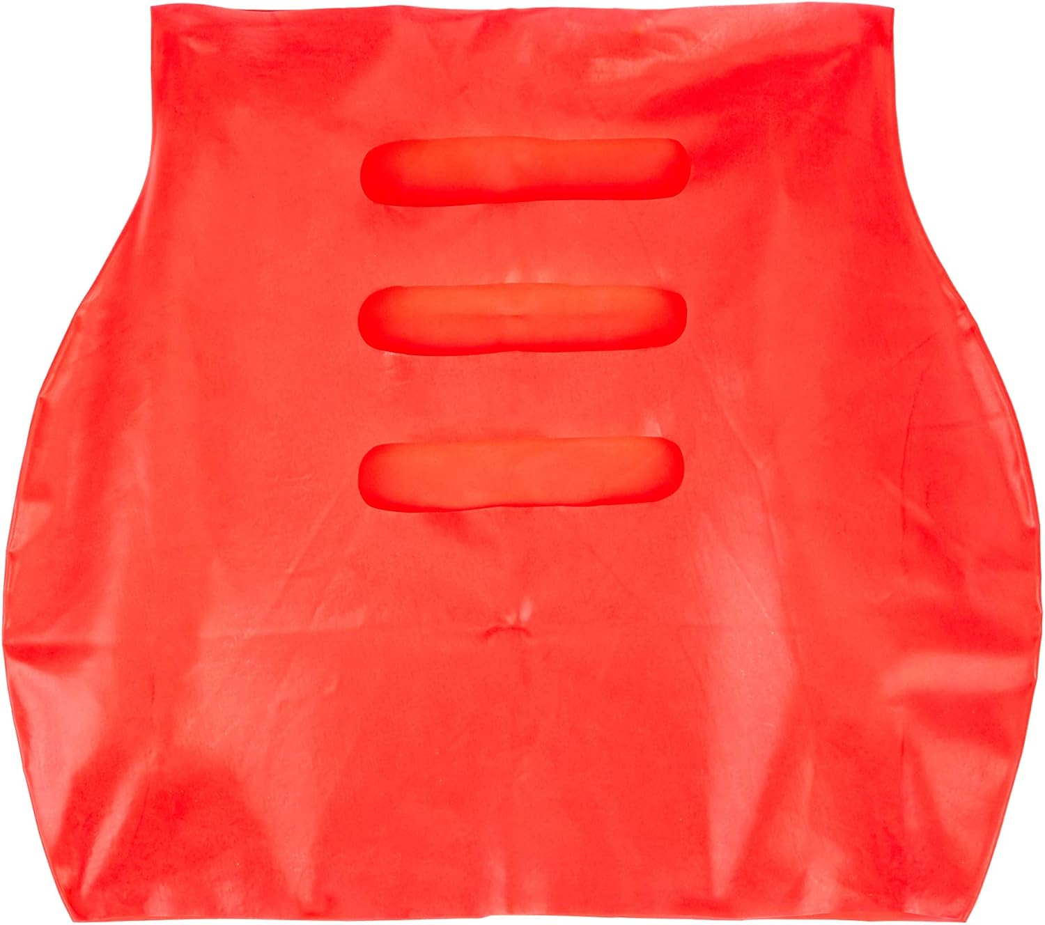 LATEXWEAR Latex Mini Skirt with Open Back, Medium/Large, Red - Image 3