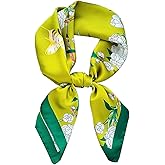 Hioyiwse Satin Bandanas Head Scarf For Women Hair Scarves Accessories Lightweight Fashion Wrap Neck Silk Sleeping Headscarf