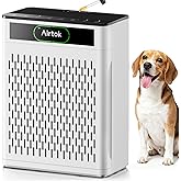 Air Purifiers Large Room Up to 1848.ft, Airtok Air Purifier for Home Pets with Washable Filter, Air Quality Sensor, Air Clean