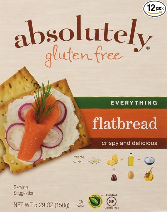 Amazon Com Absolutely Gluten Free Flatbread Gf Everything 5 29 Ounce Pack Of 12