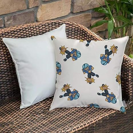Funda de Cojín,Funda de Almohada Cuadrada para Asiento,Fútbol, niños