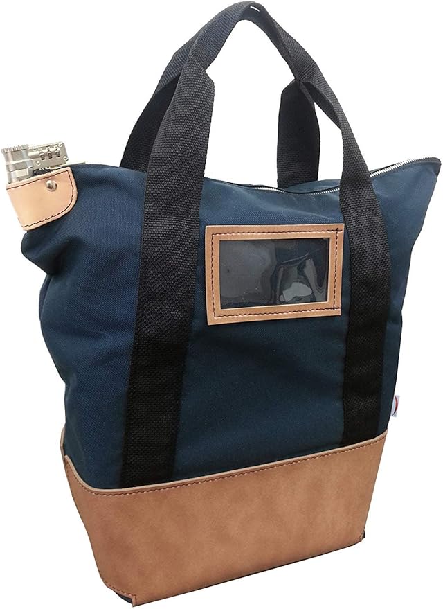Locking Courier Bag 1000 Denier Nylon Combination Keyed