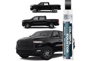 SNSIR Diamond Black Crystal Pearl-Coat(PXJ/KXJ) Touch Up Paint Compatible with Dodge Ram, Car Paint Pen Scratch Repair Two-In-One Touch Up Paint, Premium Car Scratch Remover for Deep Scratches