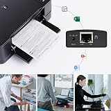 WAVLINK USB 2.0 Network Print Server LPR 10/100Mbps for Windows MacOS No Driver view 6