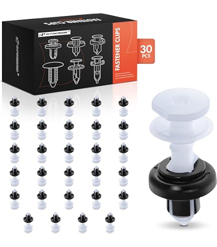 Amazon.com: OAUTOO 20pcs Pillar Rocker Panel & Floor Retainer Clip
