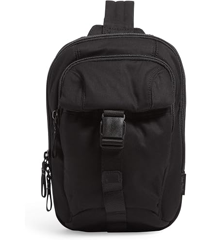 Recycled Cotton Utility Sling Backpack Adjustable Strap Crossbody Bag Amazon.com: Vera Bradley Women main image 3