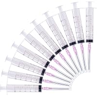 Buy 25 Pack 10l Plastic Syringes with 18Ga, for Scientific Labs